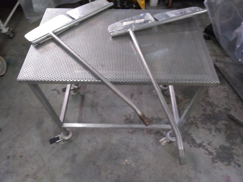 PALA DI MESCOLAZIONE IN ACCIAIO INOX