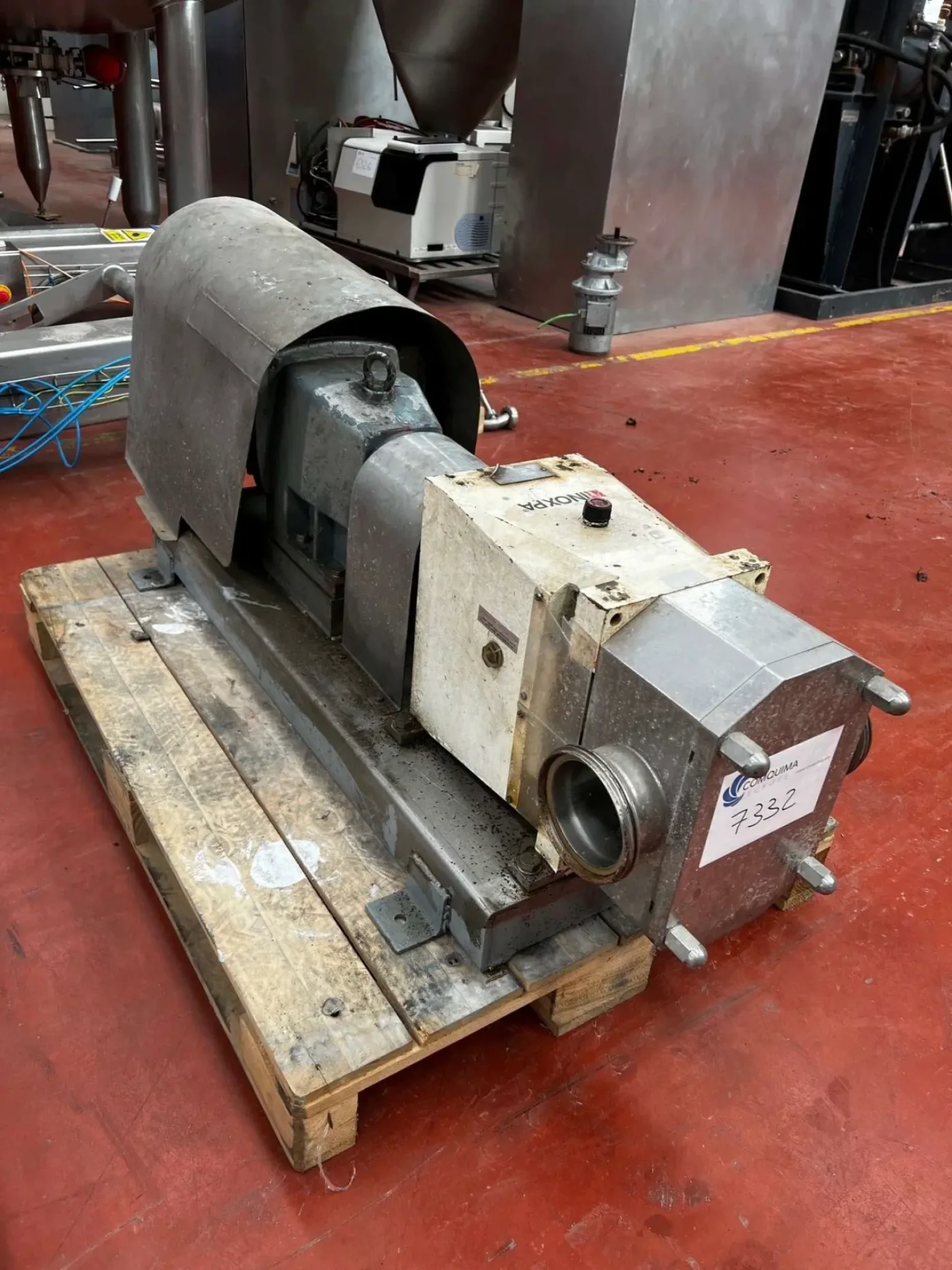 USED INOXPA SLR 4-100 LOBE PUMP - 1