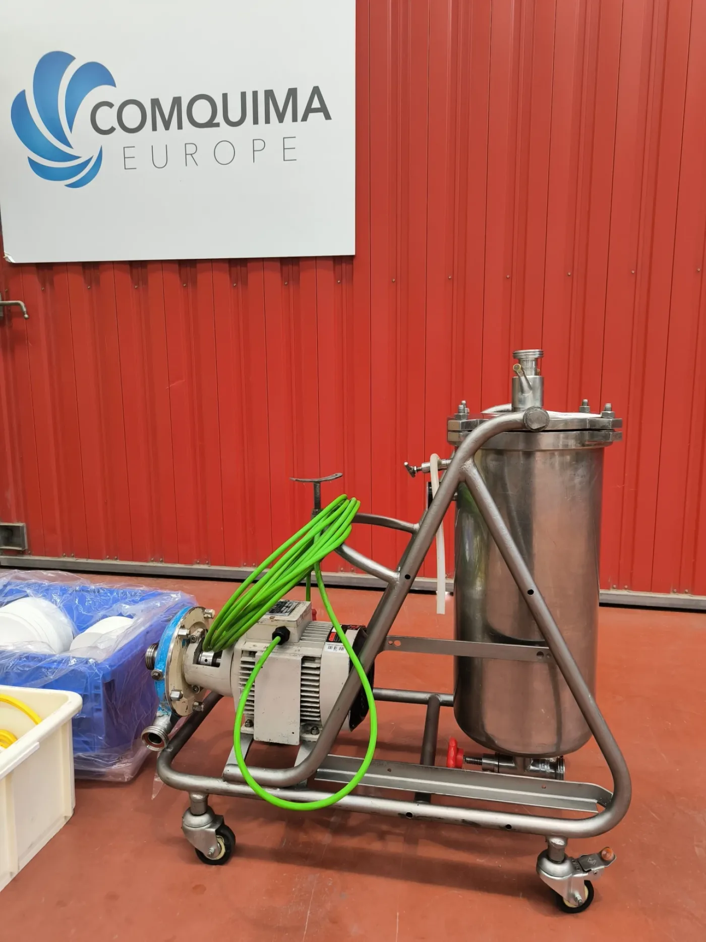 SKID TROLLEY WITH SPANISH CAPILLERY CENTRIFUGAL PUMP C21-20 WITH FILTER - 5