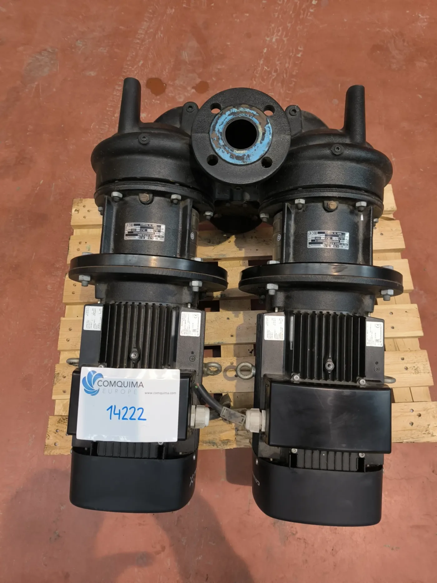 INLINE DOUBLE DRY-ROTOR PUMP GRUNDFOS TPD 50-430/2 A-F-A-BQQE - 2