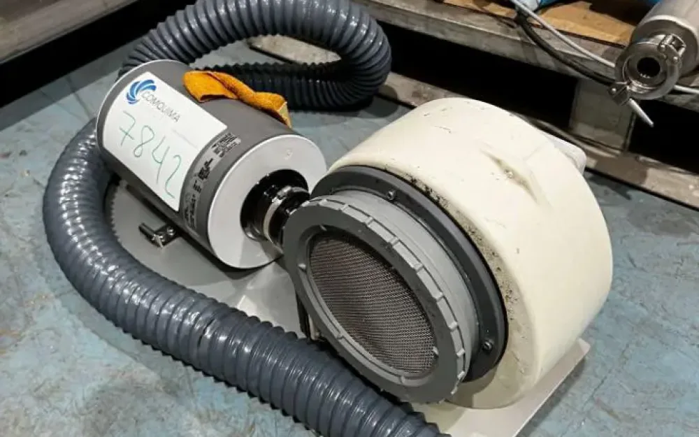 USED VACUUM CLEANER WITH AIR FILTER 80 m3/h