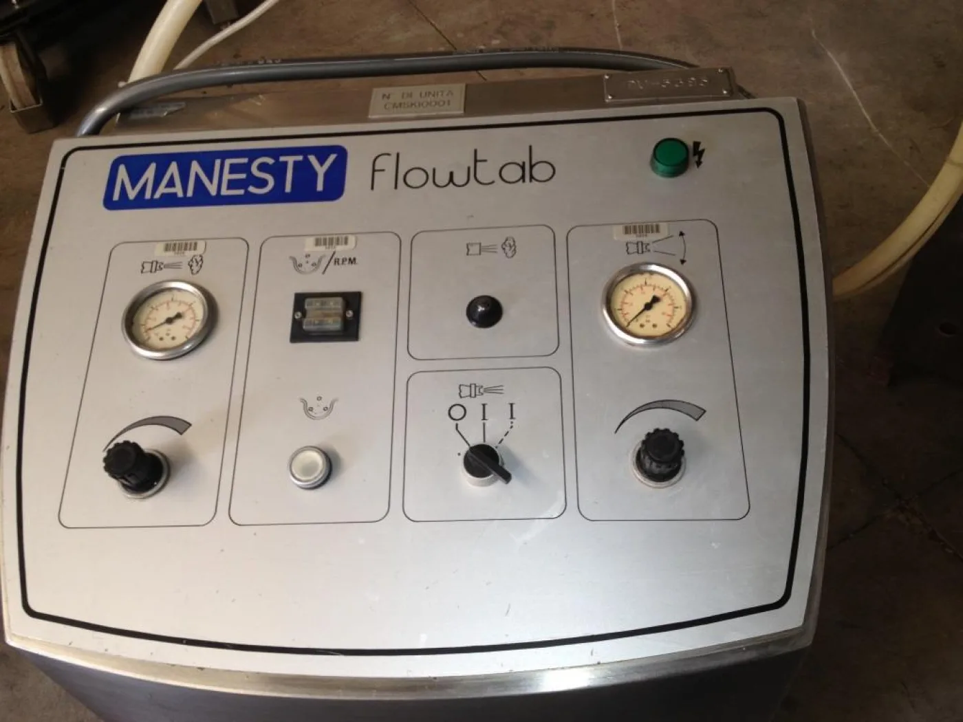 POMPA PERISTALTICA BASSINA MANESTY FLOWTAB – WATSON MARLOW – MOD. 604U - 7