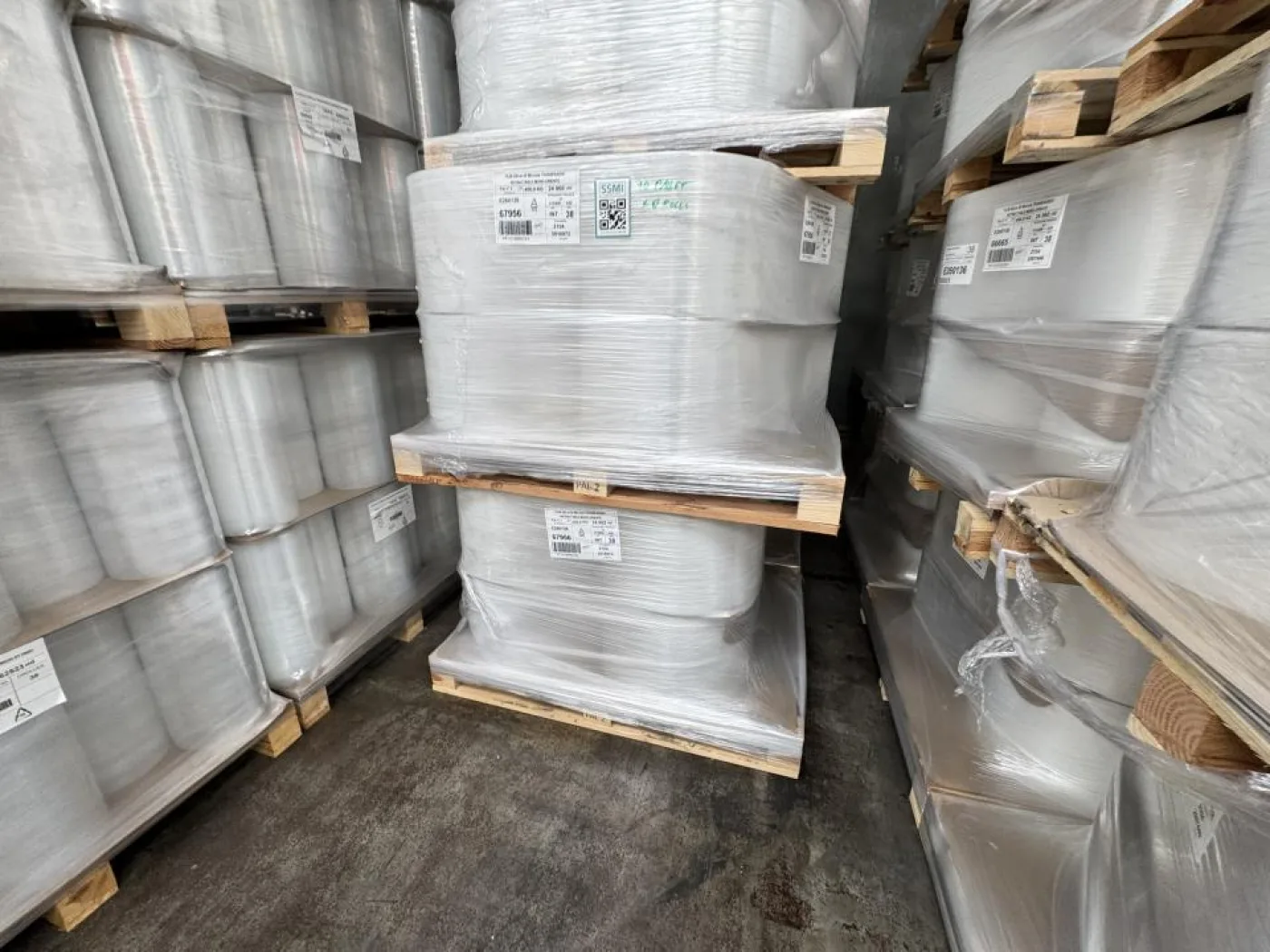 Transparent mono-oriented LDPE shrink film 10x8 Rolls - 2