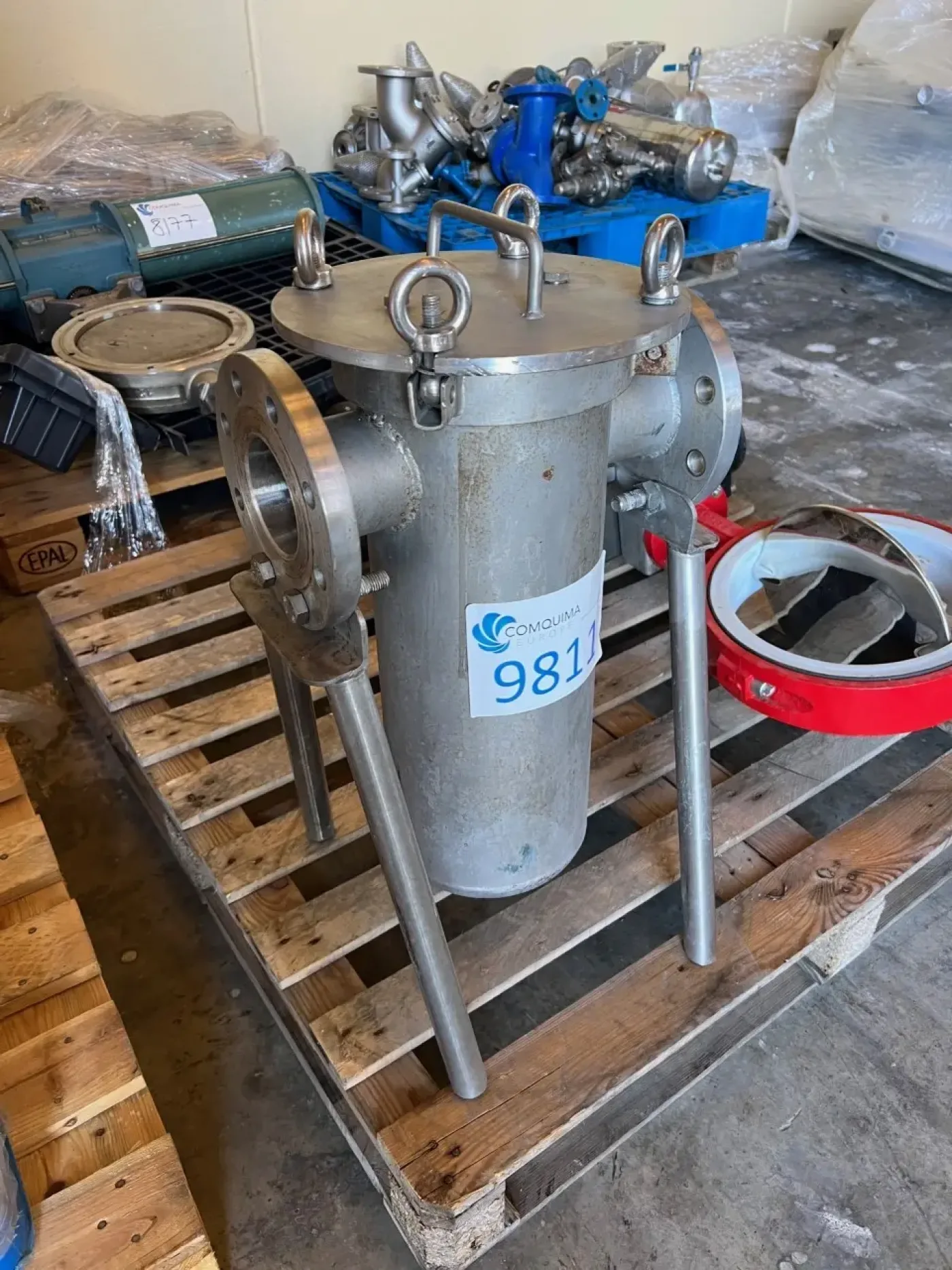 USED STAINLESS STEEL GAF FILTER 15 LITERS - 5