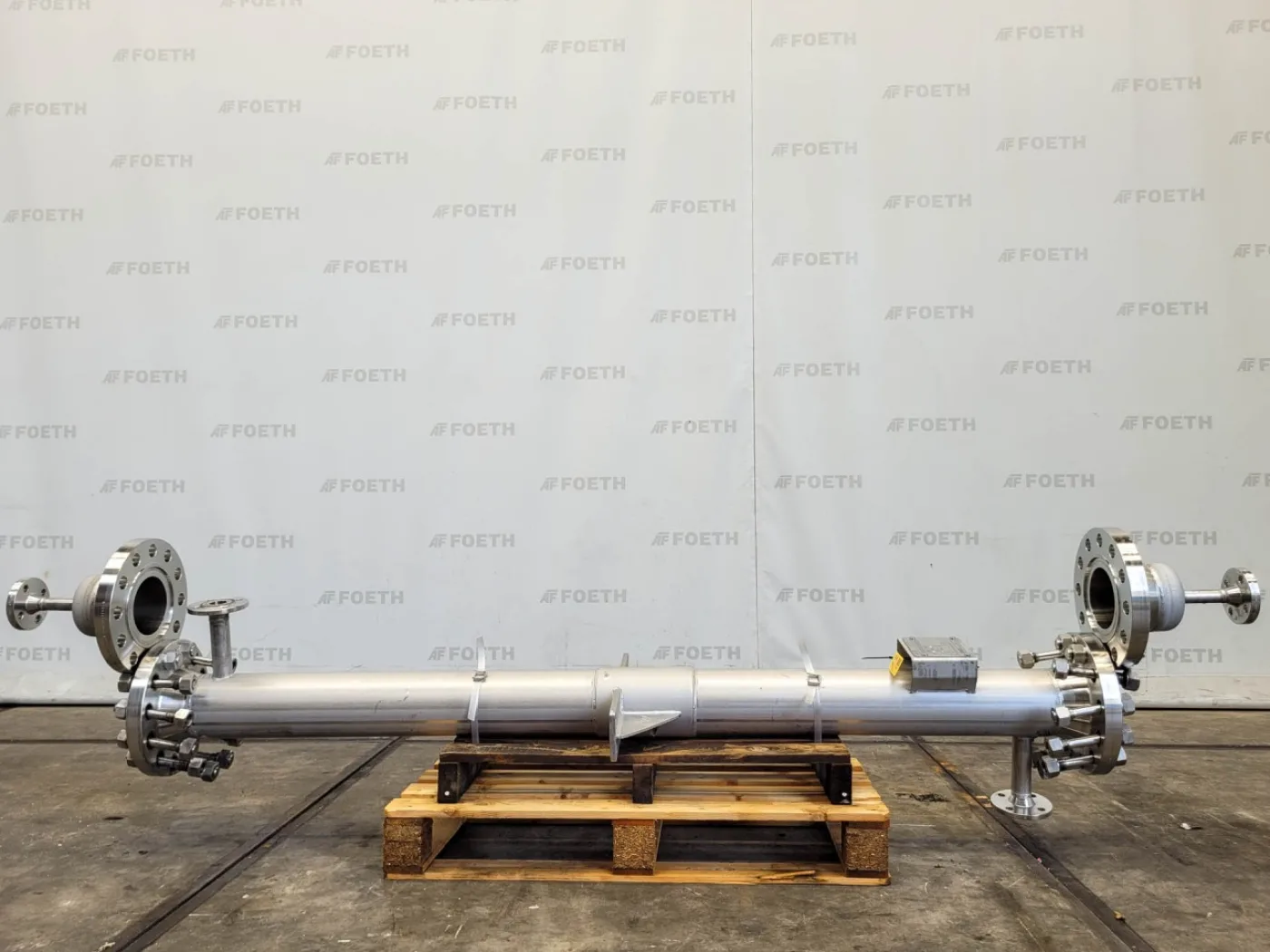 Schrader 100 bar - Shell and tube heat exchanger - 2