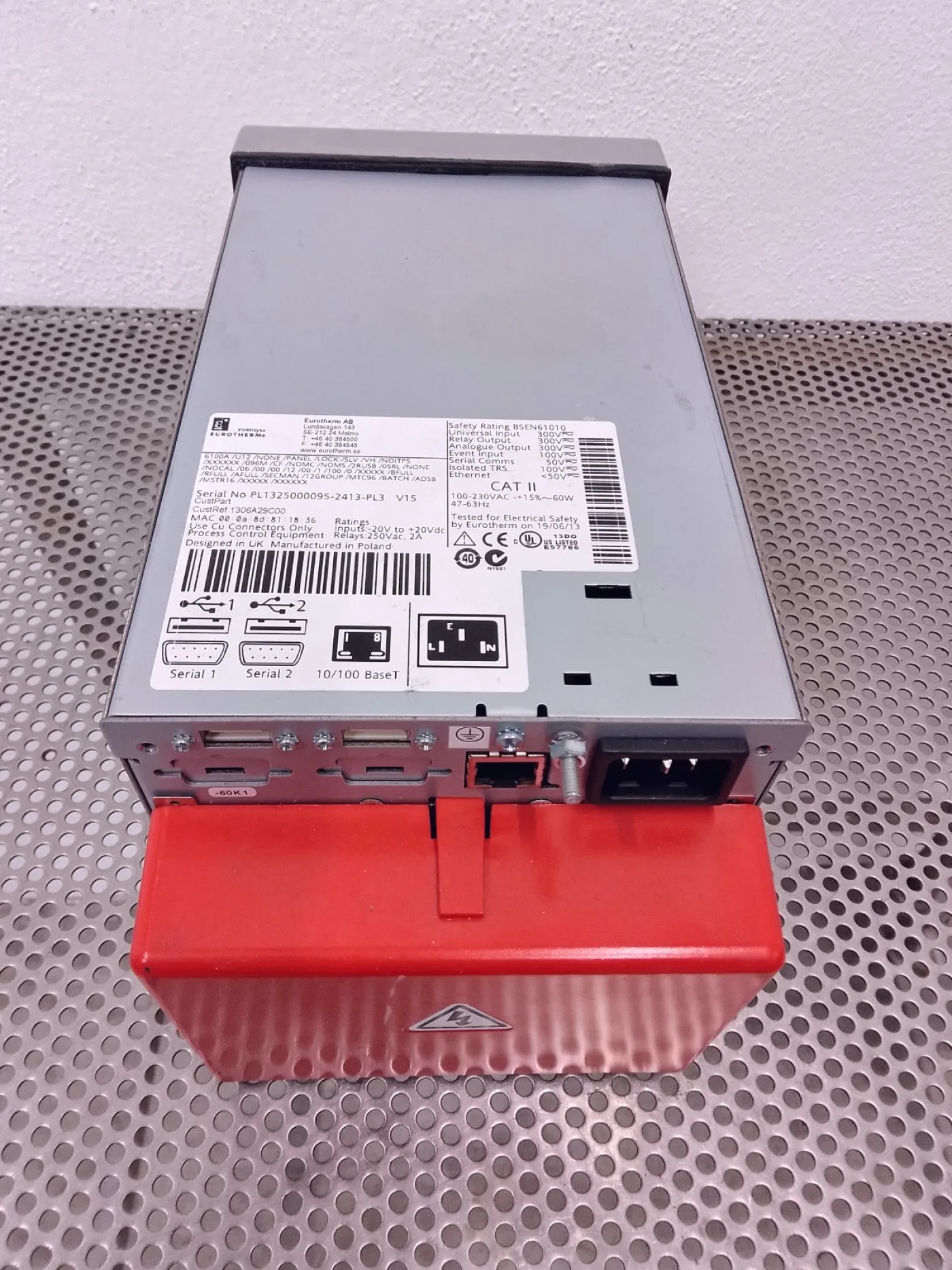 REGISTRATORE VIDEOGRAFICO – EUROTHERM – MOD.6100A - 5