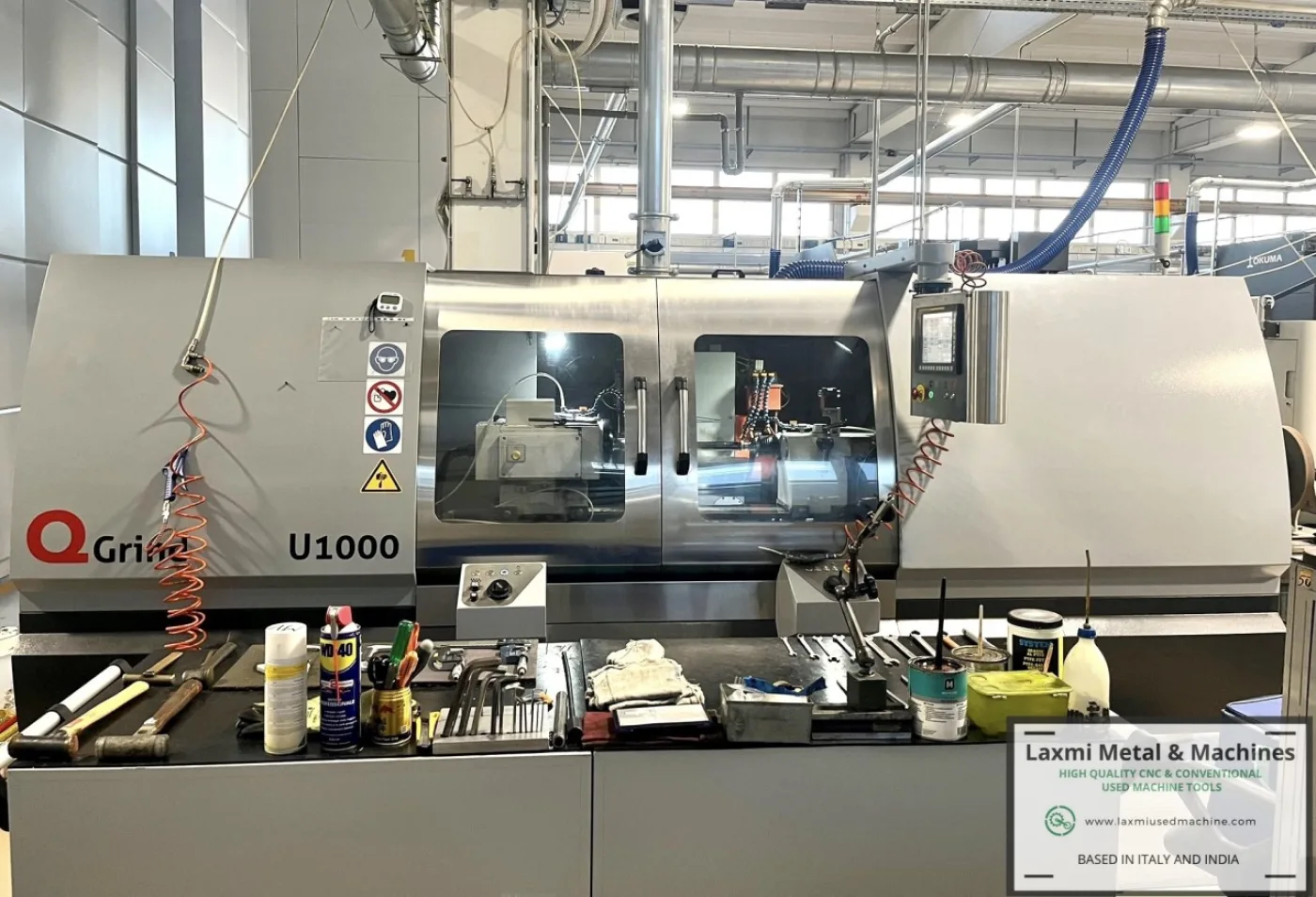 3-AXIS CNC CYLINDRICAL GRINDER, JONES SHIPMAN - Q-GRIND U1000 - Laxmi Metal & Machines, Rohtak - 1