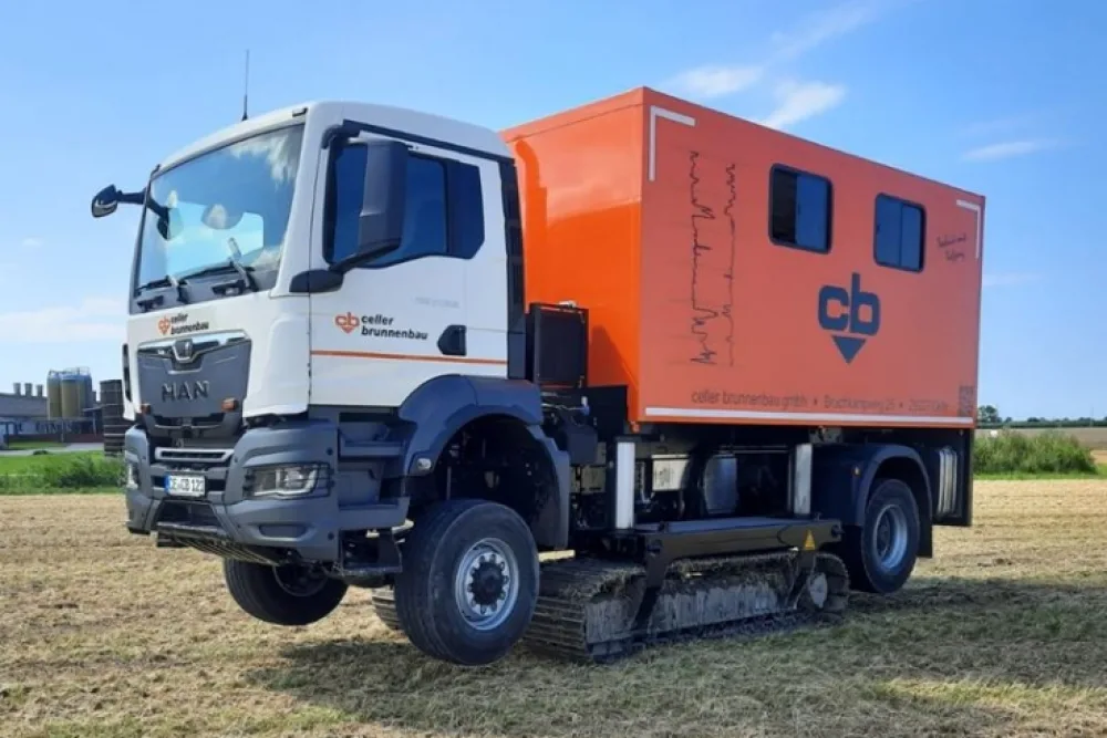 Crawler-Truck CPT Penetrometer Rig (lightweight) – Max. 170 kN