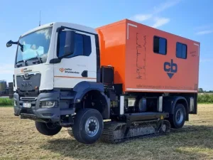 Crawler-Truck CPT Penetrometer Rig (lightweight) – Max. 170 kN