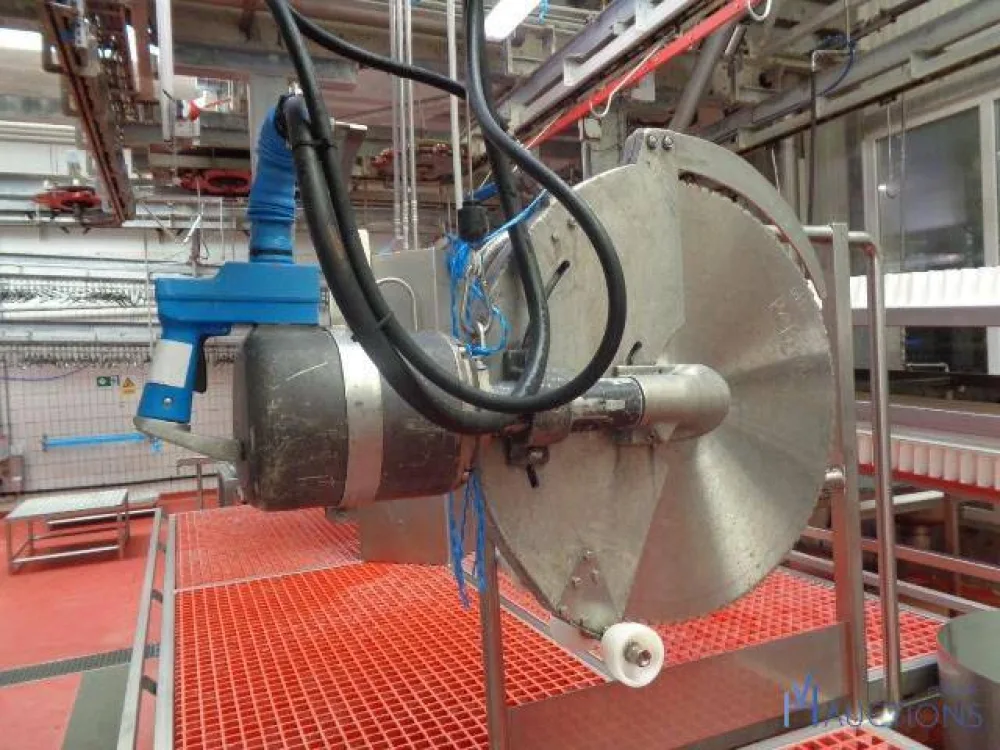 Circular splitting saw