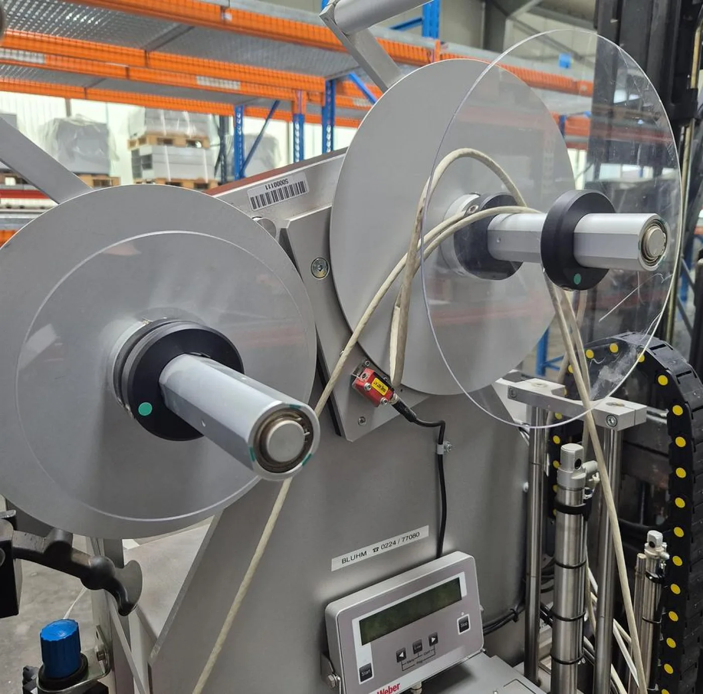 Bluhm Systeme Etikettiermaschine RH Legi-Air 4050 - 4