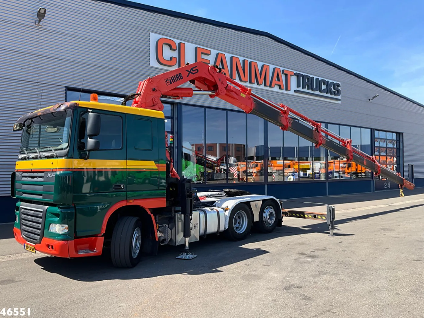 DAF FTN 105 XF 460 6x2 Hiab 60 Tonmeter laakraan - 1