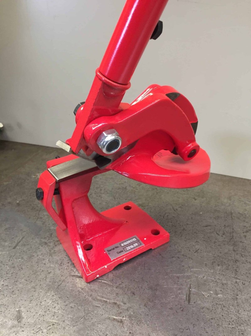 WNS Throatless Shear/Curved Blade Cropper 100mm - WNS - W. Neal Services Ltd
