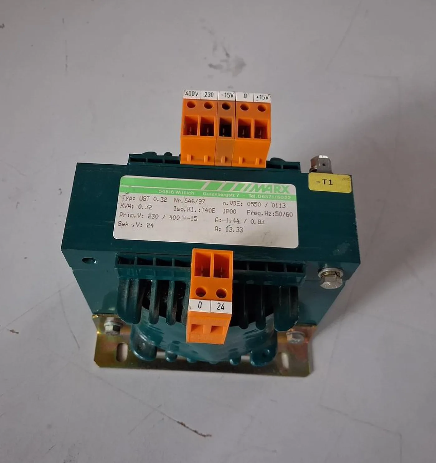 MARX UST 0,32 Trenntransformato - 2
