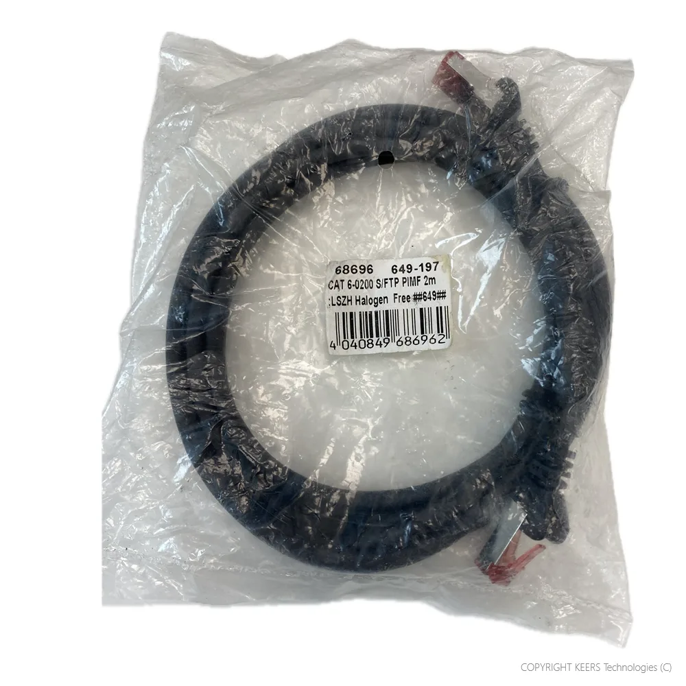 KT-68696 - Goobay - CAT.6 Ethernet Patch Cable 2.0m black