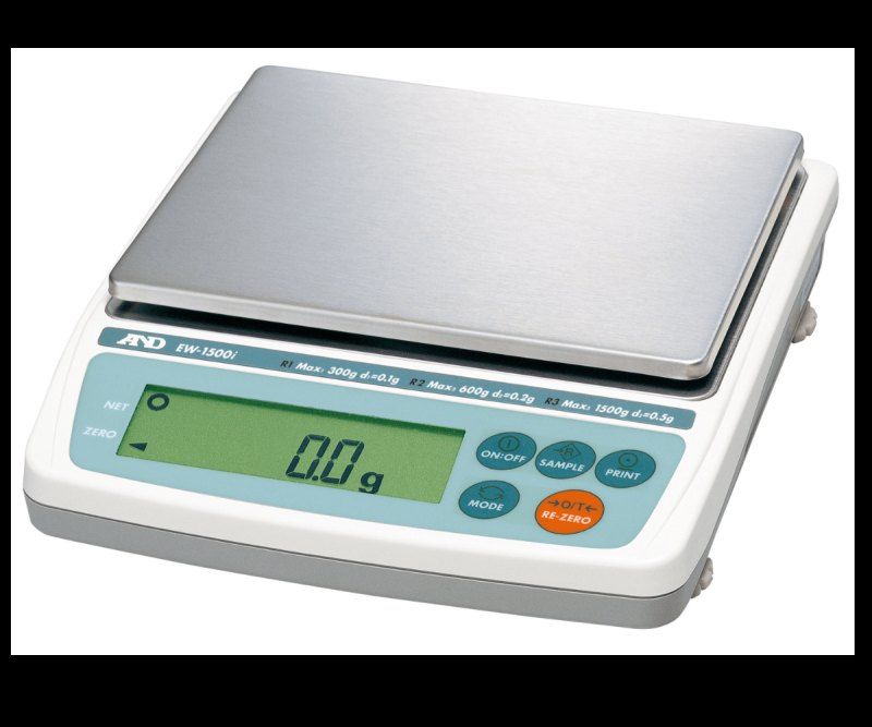A&D EW-1500i Precision Triple Capacity Balance