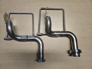 REVOLVING-ROTATING SPRAYER MADE IN STAINLESS STEEL, GAROLLA 50 OR 50DIN FITTING, NEW EQUIPMENT