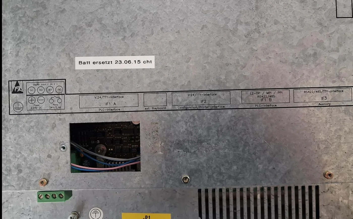 Siemens SIMATIC OP35 Color Operator Panel 6AV3535-1TA01-0AX0 - 8