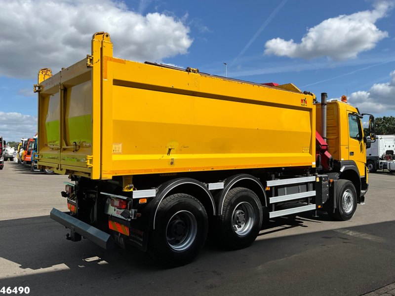 Volvo FMX 410 6x6 Full Steel Manual HMF 14 Tonmeter laadkraan