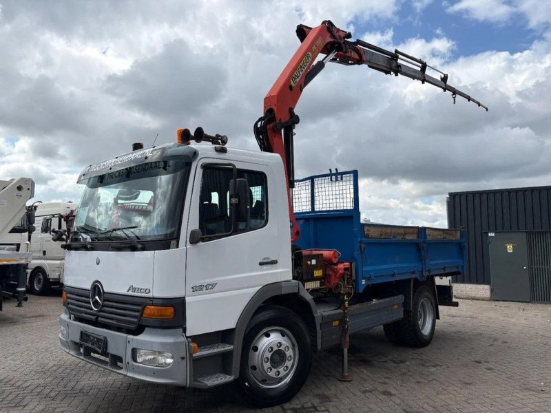 Mercedes-Benz Atego 1217 + PALFINGER PK 11001 - 7 + TIPPER + MANUAL + EURO 2