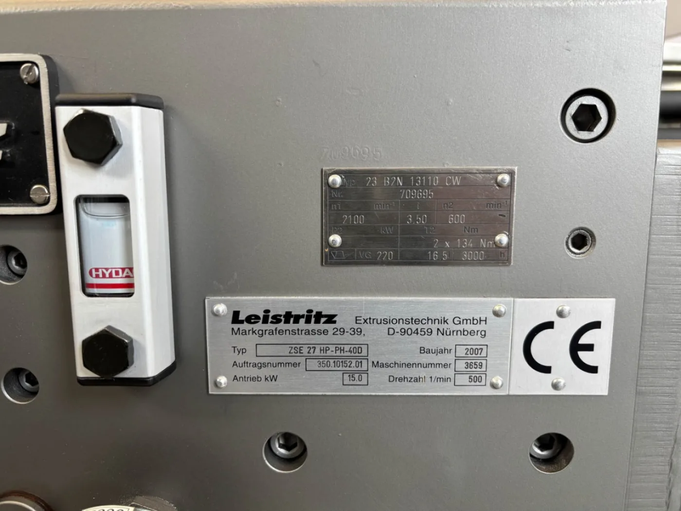 Leistritz ZSE 27 HP-PH-40D - Double screw extruder - 6