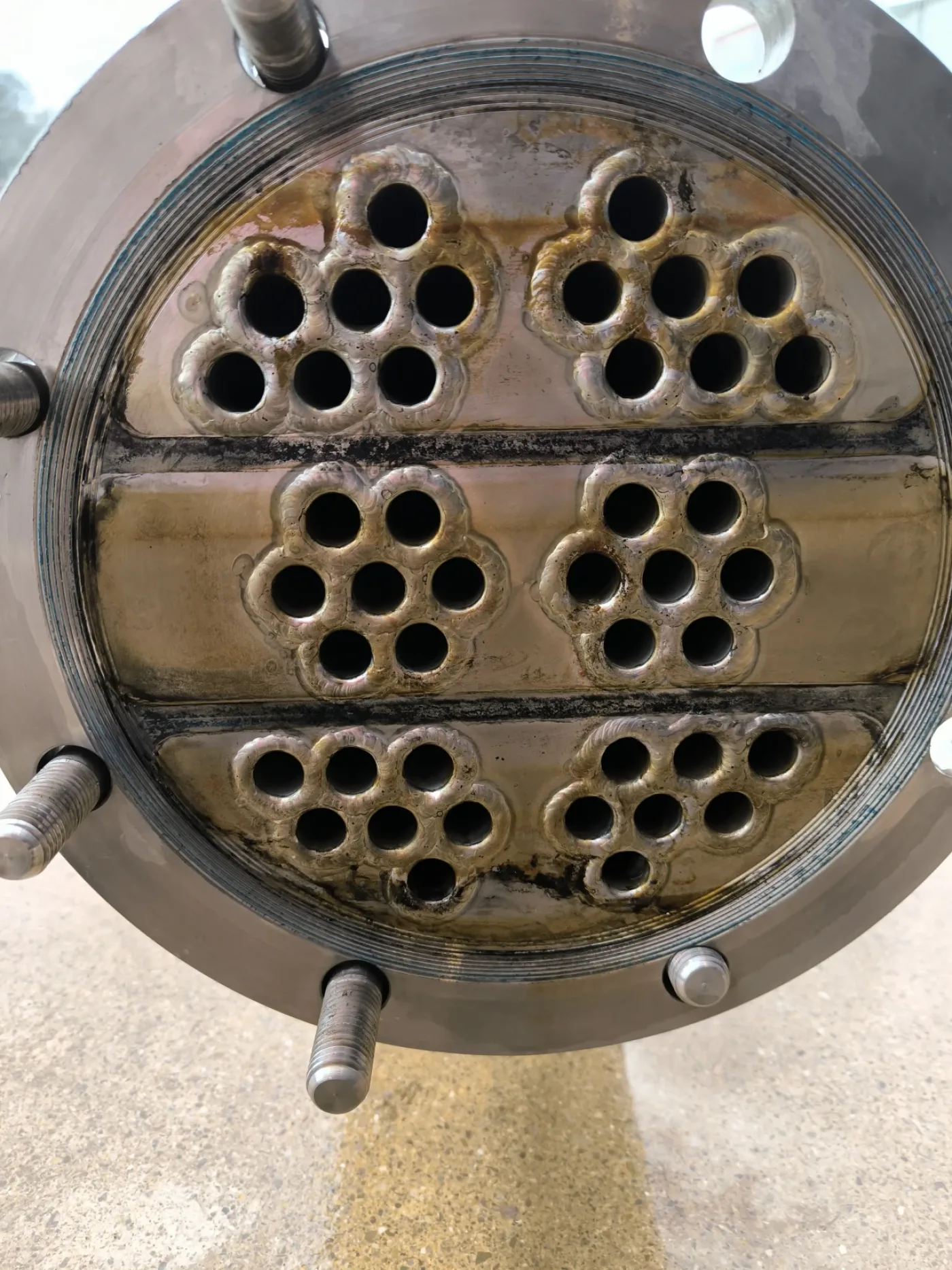 E.BACHILLER STAINLESS STEEL 316 HEAT EXCHANGER 3.6 M2 - 6
