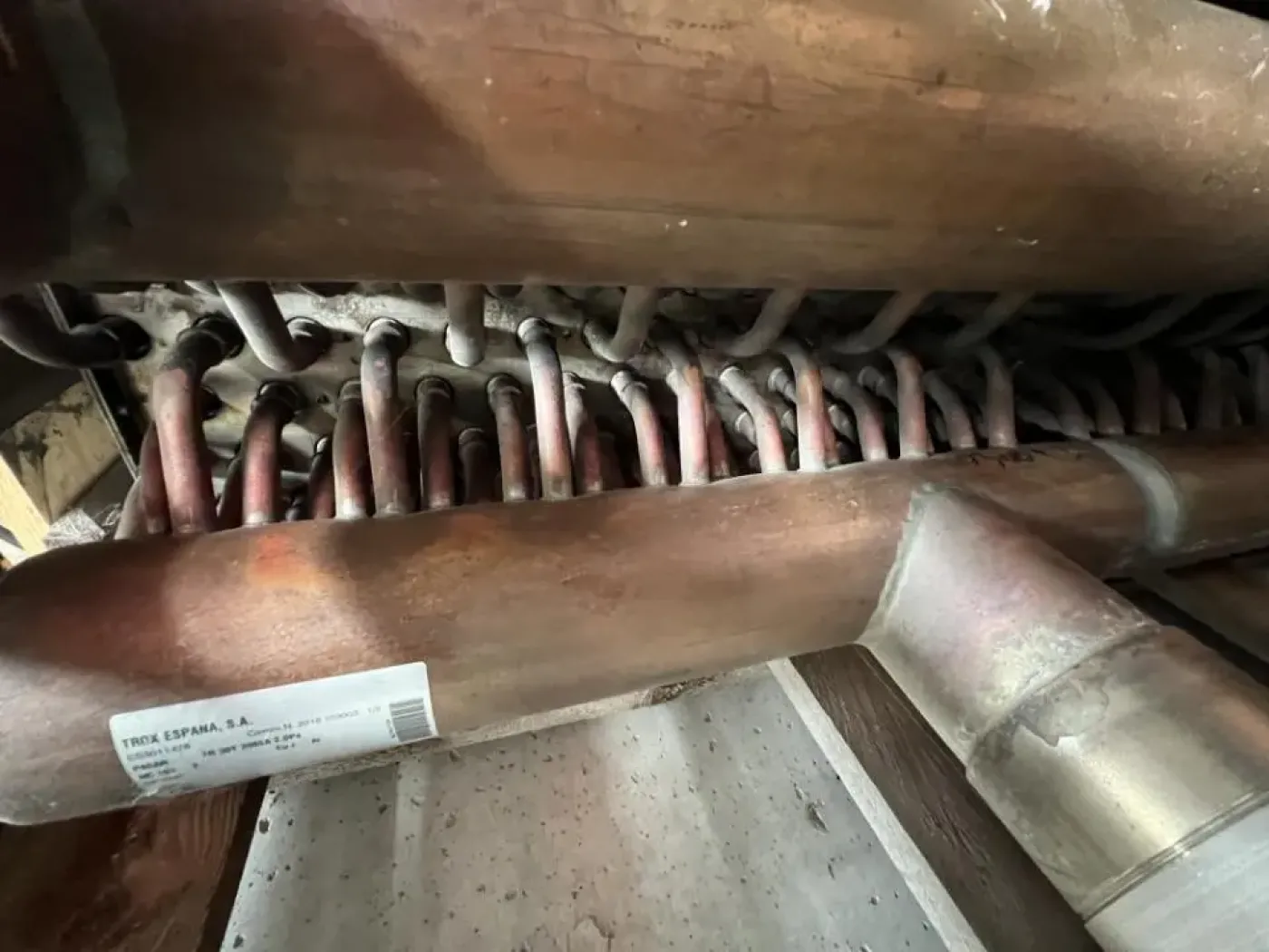TUBULAR EXCHANGER DBM SPA P40AR 7R 30T 3985A 2.0MPa Cu-Al - 2