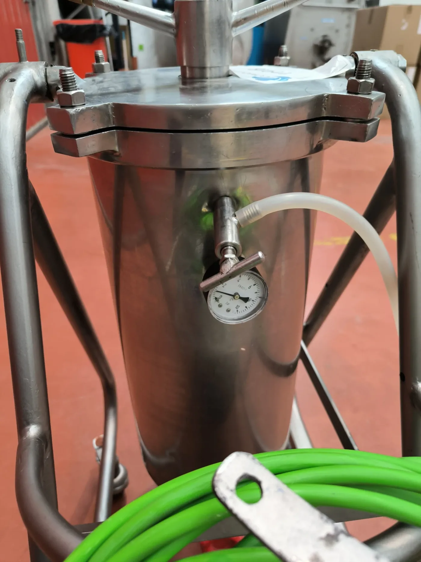 SKID TROLLEY WITH SPANISH CAPILLERY CENTRIFUGAL PUMP C21-20 WITH FILTER - 6