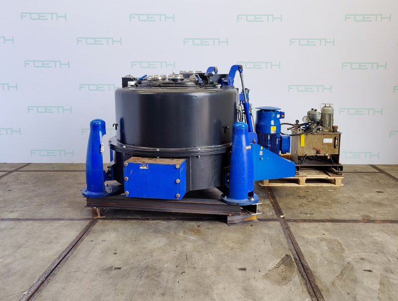 Krauss Maffei PZU 125 - Arbeitskorb centrifuge