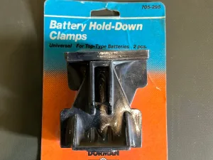 Accuklem Battery Hold-Down Clamps