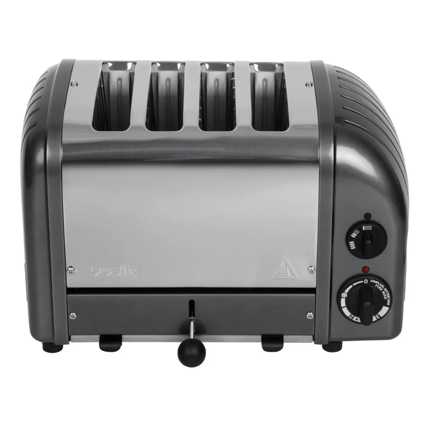 Dualit 2 x 2 Combi Vario 4 Slice Toaster Metallic Charcoal 42170 - islandcatering - 1