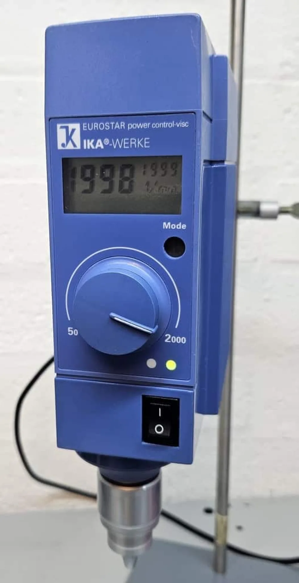 Ika Eurostar Power Control-visc Krachtige Elektronische Bovenroerder