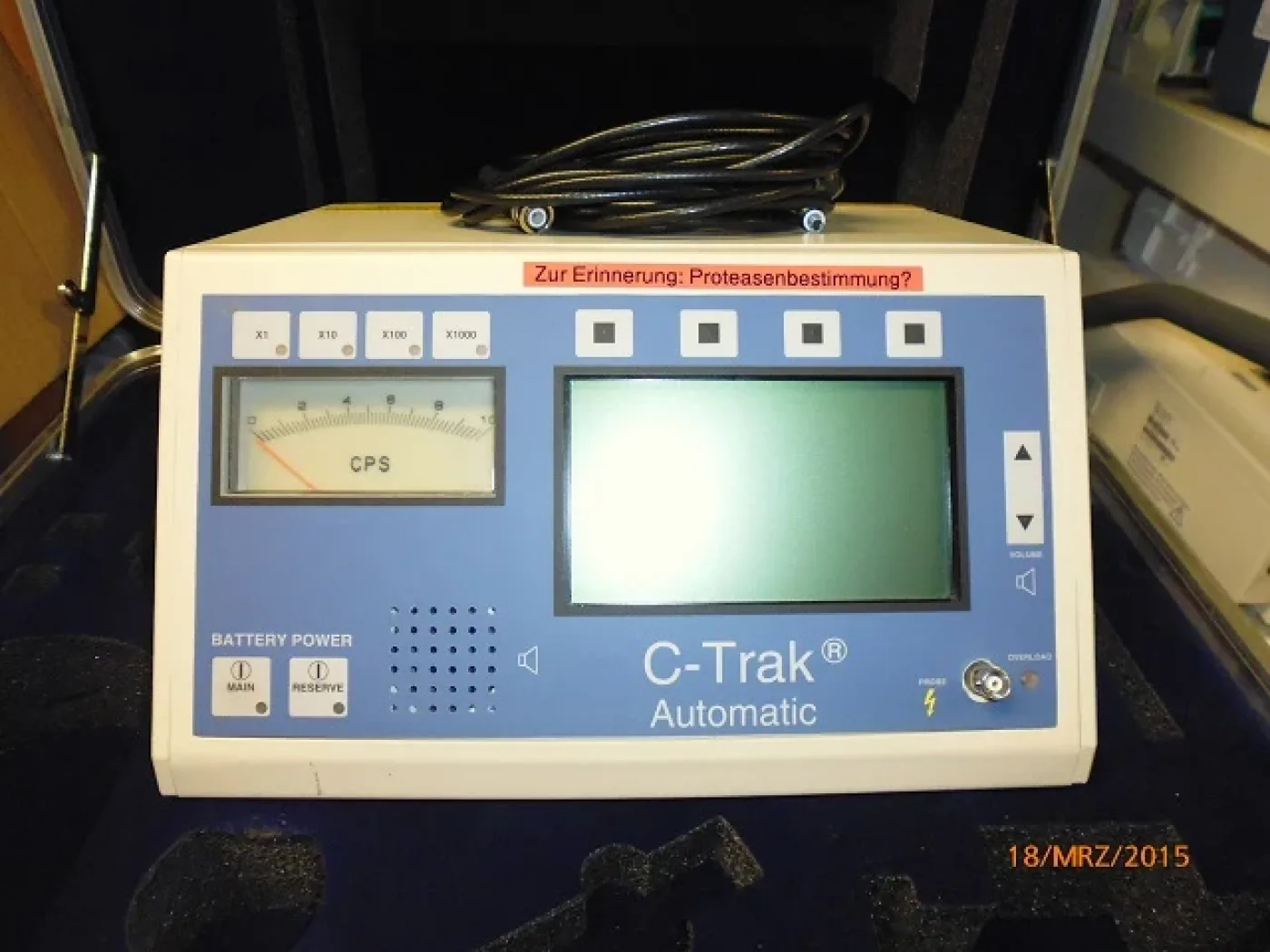 Nuclitec GmbH C-Trak Gammastrahlenmeßgerät (Intraoperativ) - 1