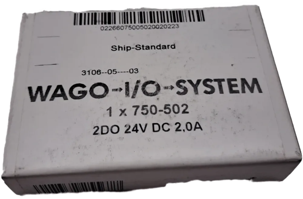 Wago 2-Kanal-Digitalausgang 750-502