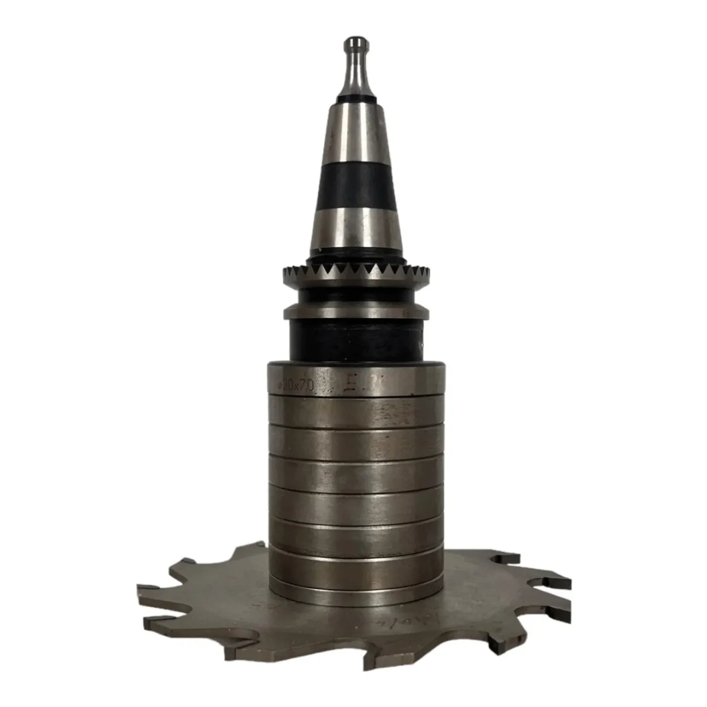 SK 30 ISO 30 Spannzangenfutter Fräsdorn mit Steilkegel kpl. mit 1 Ringsatz Morbidelli SCM mit zusätzlichen Nutern 150 mm Art.-Nr. 72150-M - 5