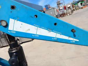 Grua manual de 1500kg