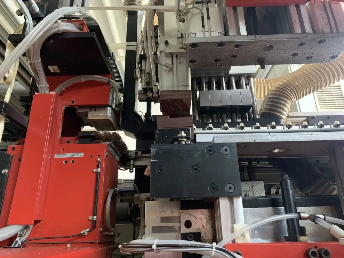 PRIESS & HORSTMANN BAT CNC Bohr und Einpressmaschine Türenfertigung Beschlagbohrmaschine - 8