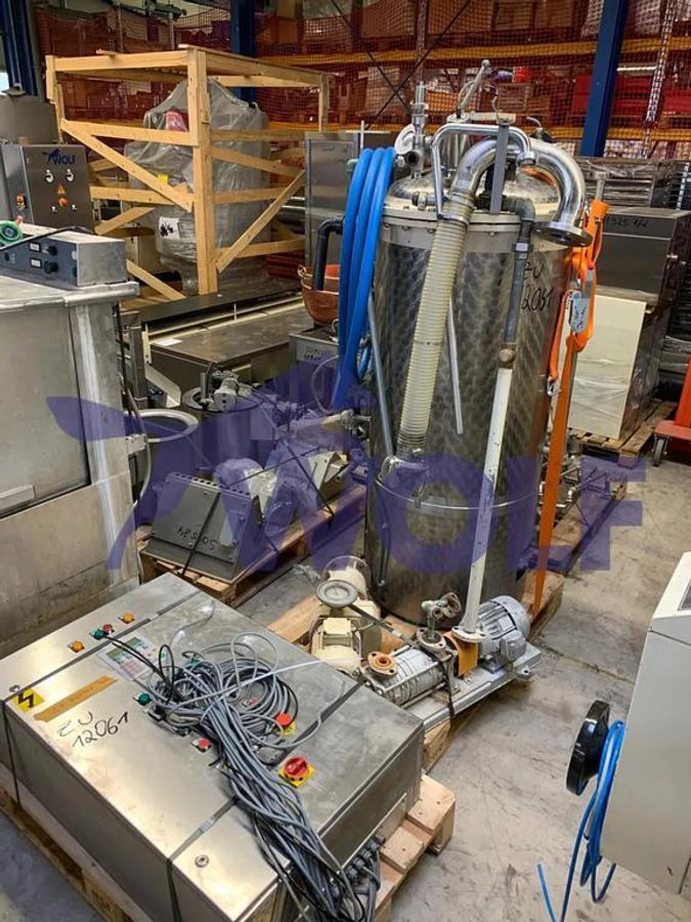 Zucker-Drageeanlage GS-COATING-SYSTEM - Modell PRA/S400, bestehend aus: - 8