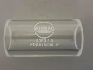 Normag Distanzstück aus Glas Typ PDG015/050-P DN15 Länge 50 mm