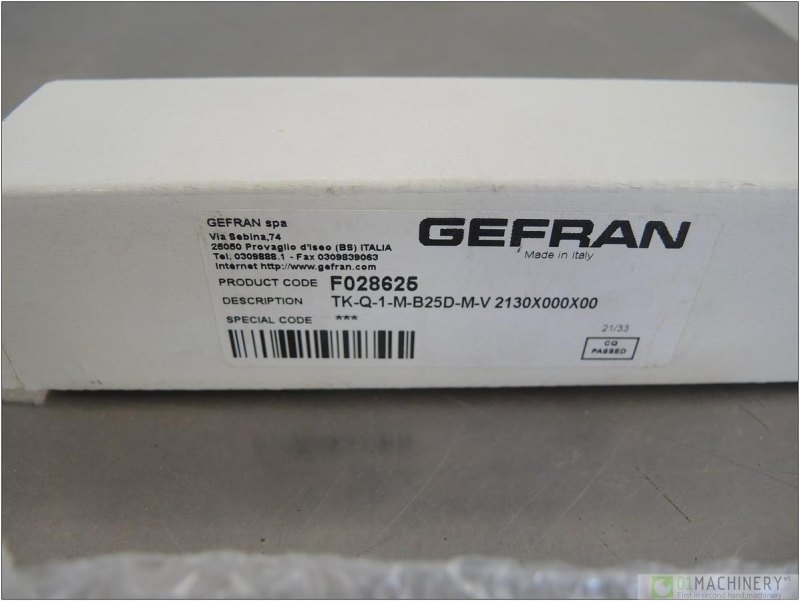 2010 GEFRAN TK-Q-1-M-B25D-M-V AI1460