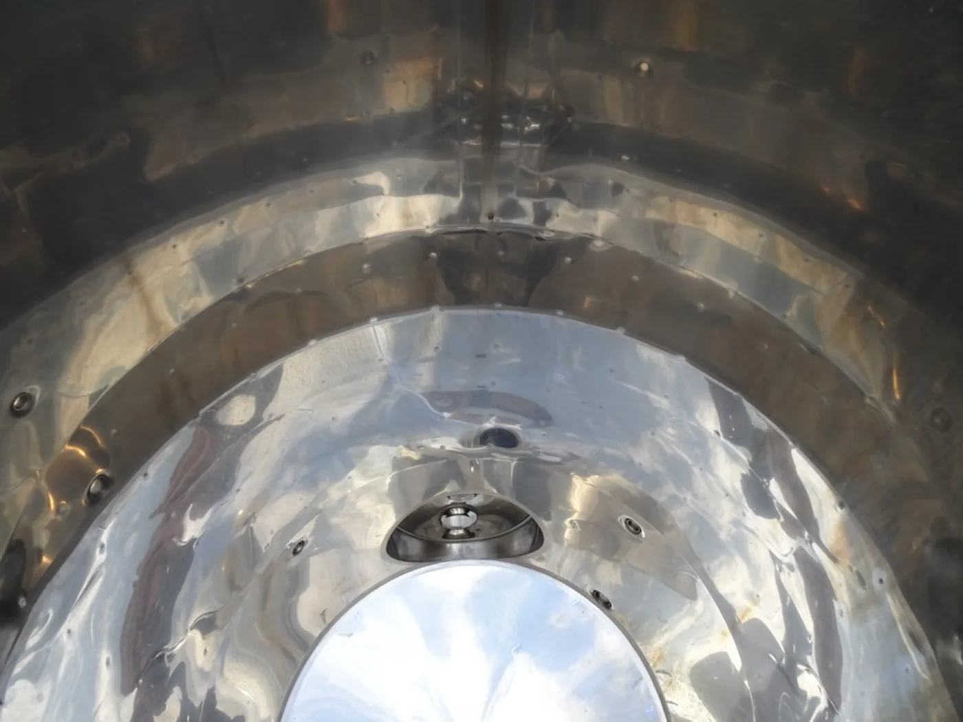 TANKS CAPACITY 500 LITERS, STAINLESS STEEL, MODEL FLOATING TOP WITH BAND, CONICAL BOTTOM, NEW EQUIPMENT. - 8