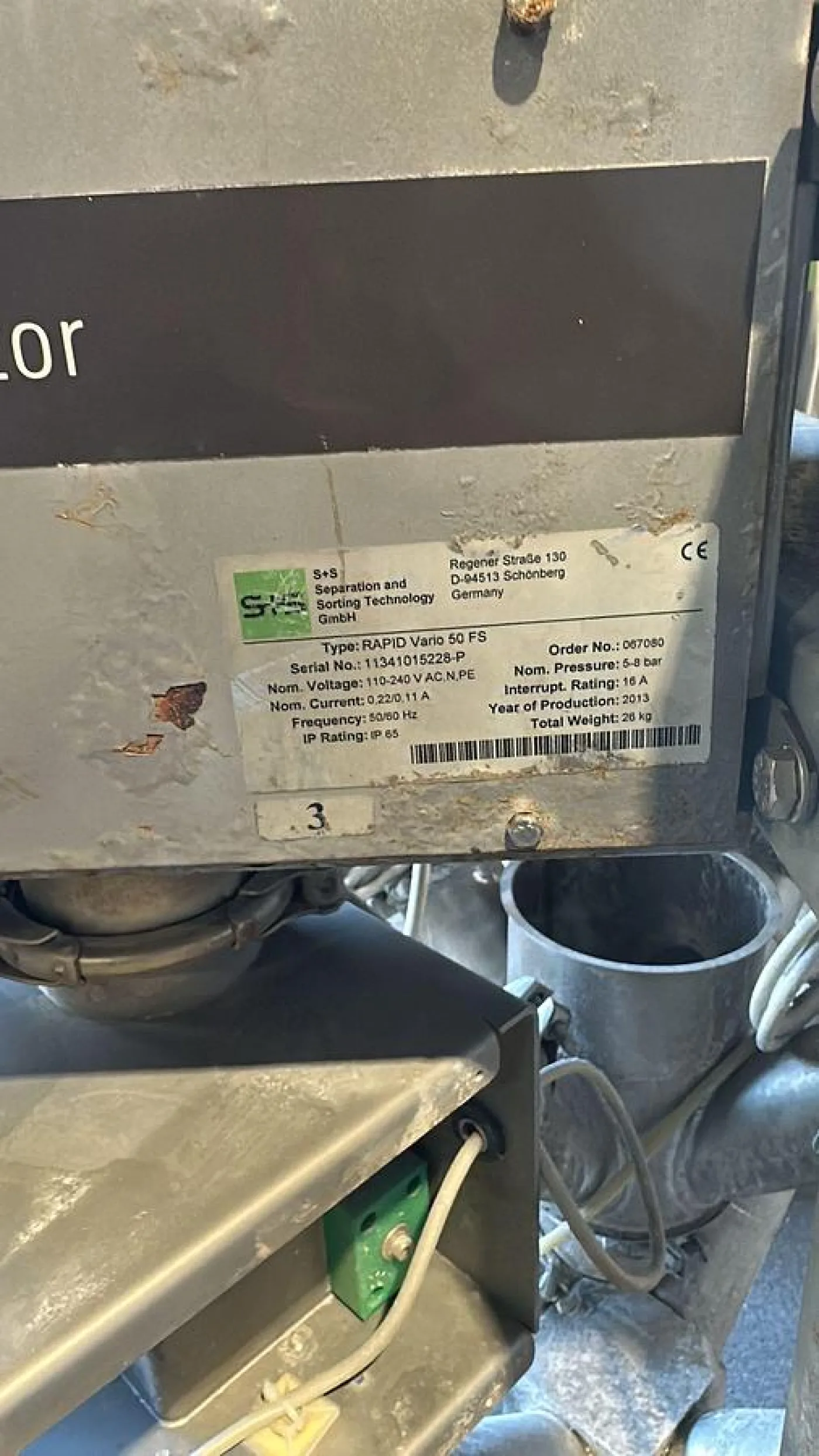 2013 S+S RAPID Vario 50 FS Metal Separator - 7