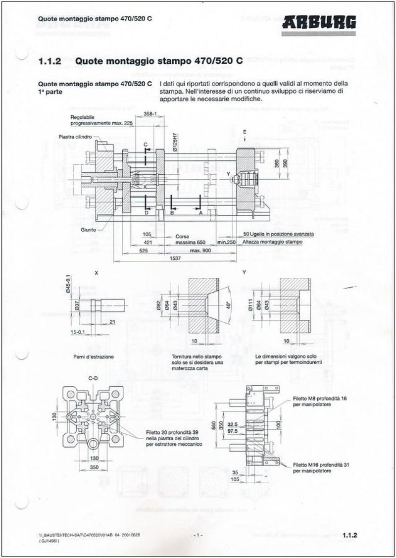 1999 ARBURG 520 C 2000-675 IN0471