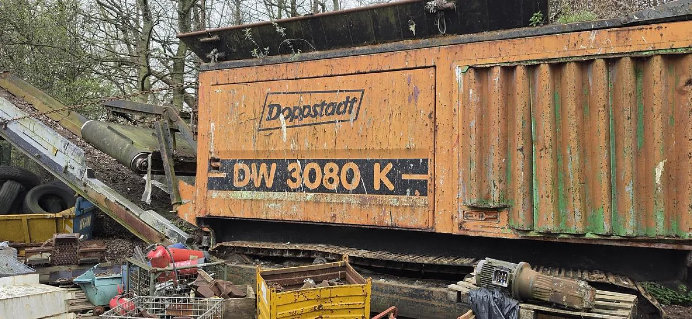 1997 Doppstadt DW 3080 K Single-shaft Slow-speed Shredder - 2