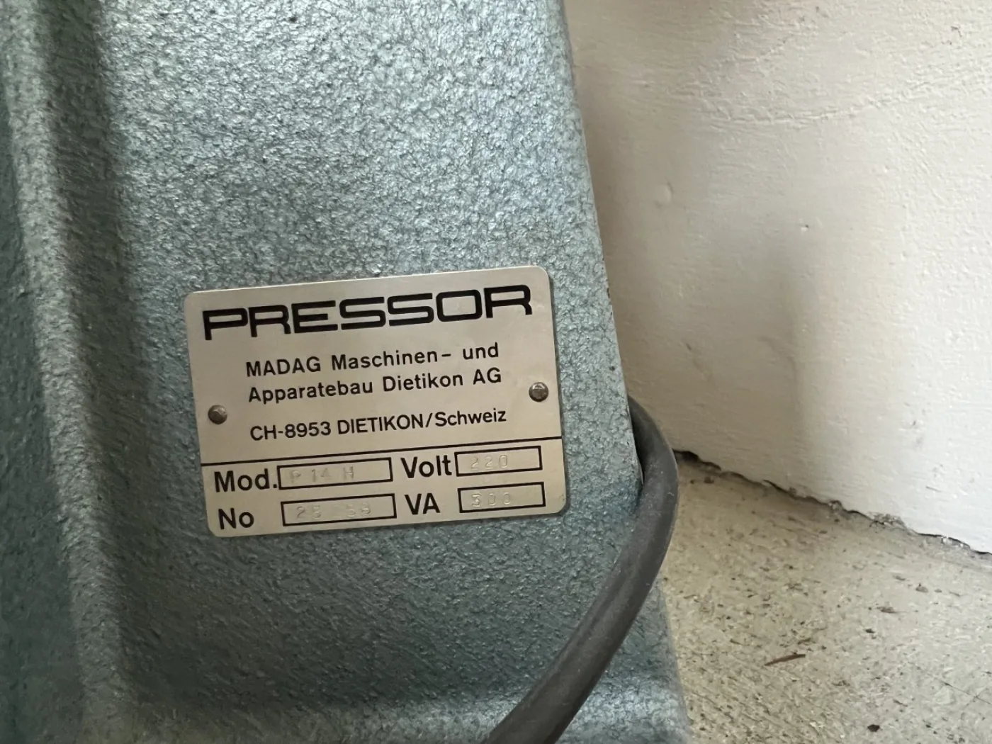 PRESSE A DORER PRESSOR P 14 H - 2