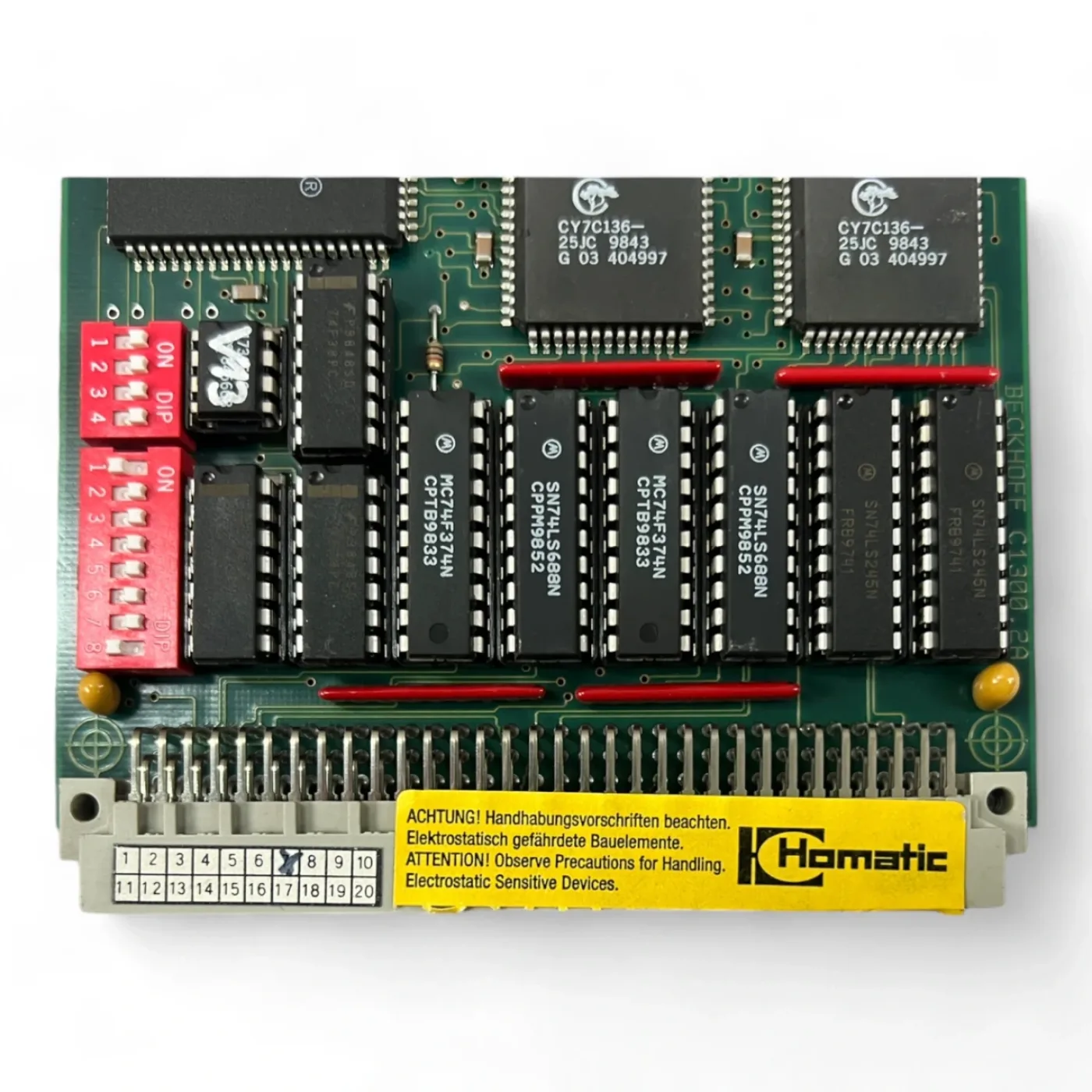 HOMAG Beckhoff VME Bus Interface Art. Nr 4-086-05-0287 Homatic 1497 - 6