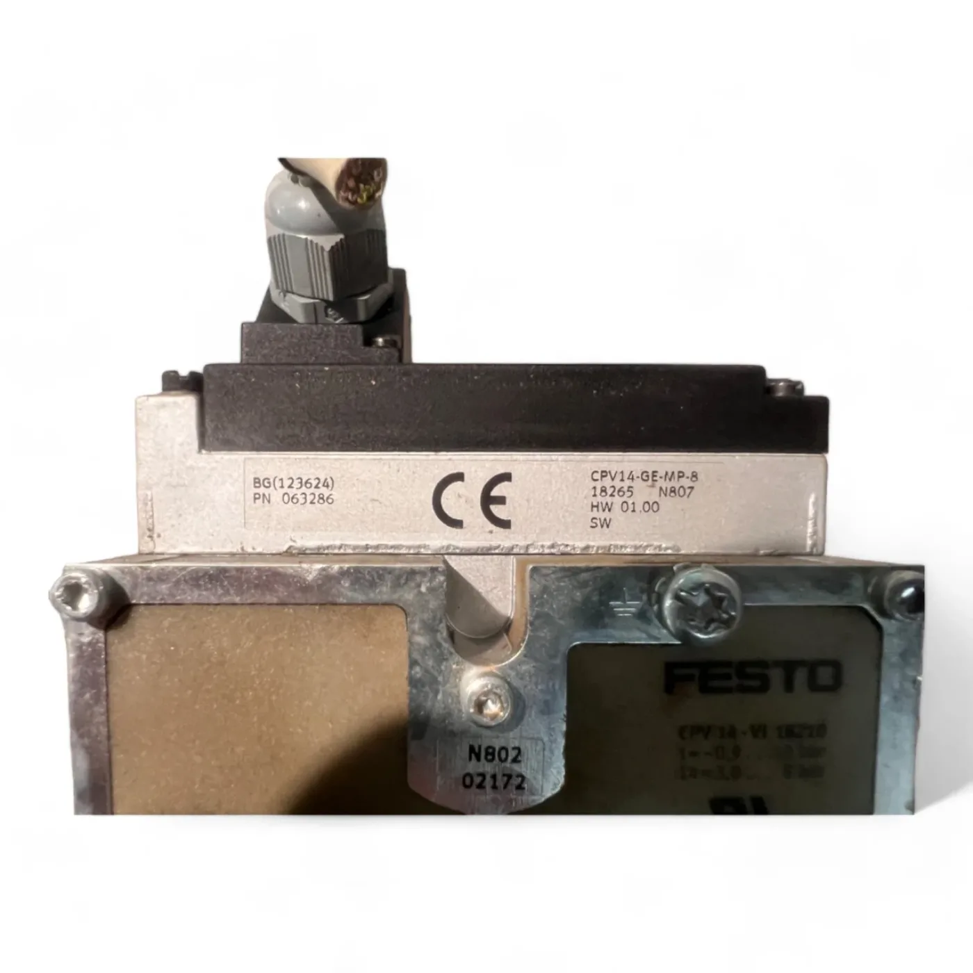 Festo CPV14 Ventilinsel CPV14-VI-P8-1/8-B Nr. 152427 - 6