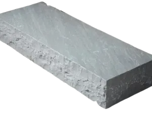 Kandla gres traptrede gekapt 100x35x14-16 cm. grijs