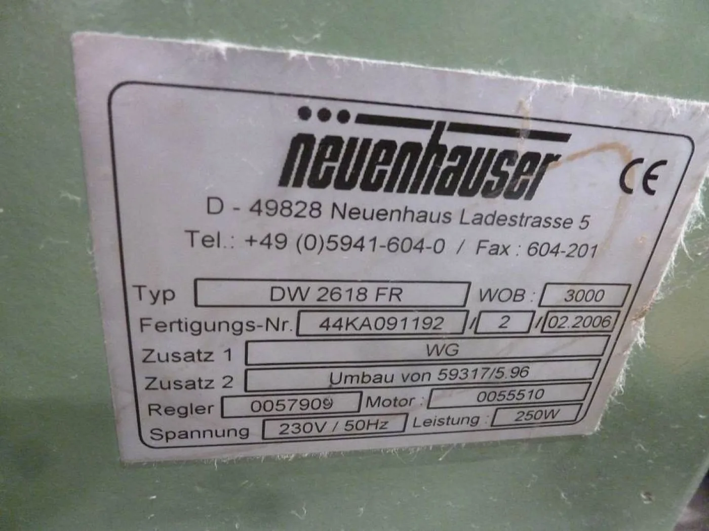 Neuenhauser - Stijgdokwikkelaar type DW 2618 FR – ww 300 cm - 5