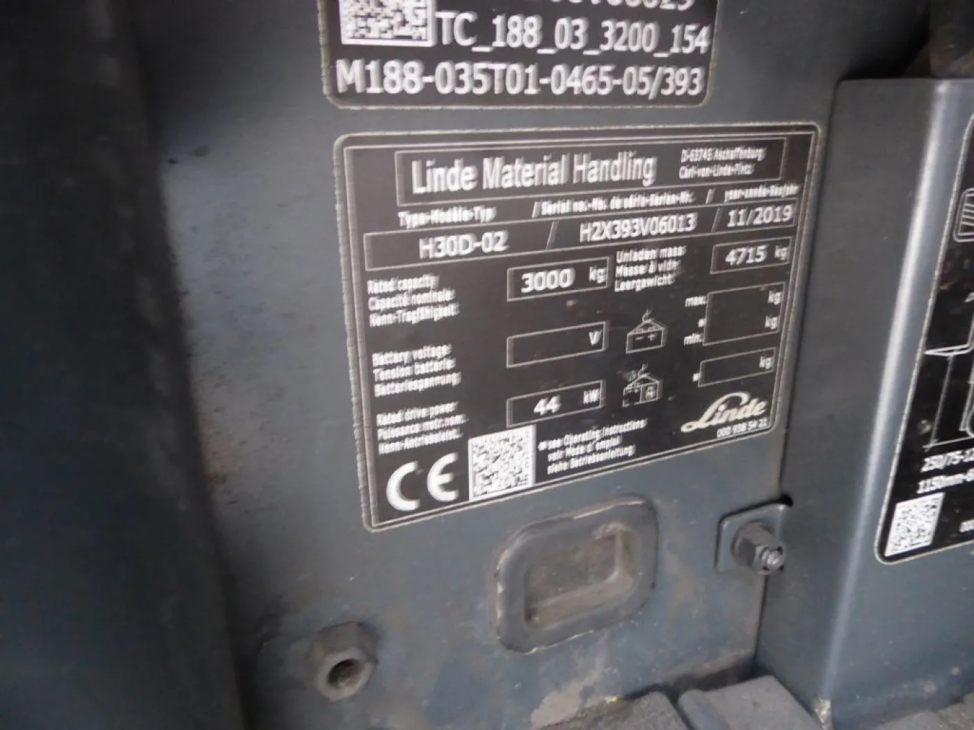 Linde H30D-02 - 4